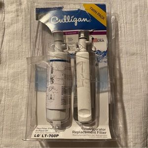 Culligan Twin Pack Refrigerator Replacement Filter for LG LT-700P